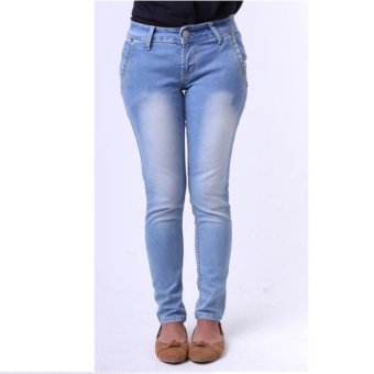 Geearsy Jeans Wanita 1194- Biru  