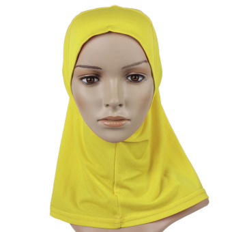 GETEK Islamic Muslim Full Cover Inner Underscarf Hijab Cap Hat (Gold)  