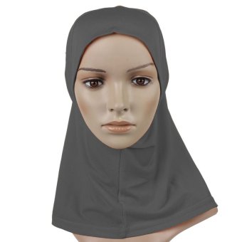 GETEK Islamic Muslim Full Cover Inner Underscarf Hijab Cap Hat (Gray)  