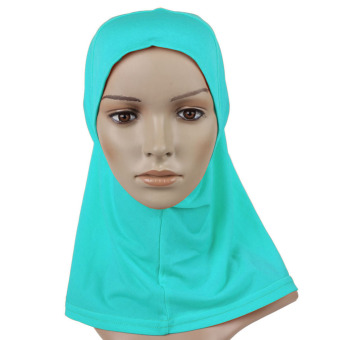 GETEK Islamic Muslim Full Cover Inner Underscarf Hijab Cap Hat (Light Blue)  