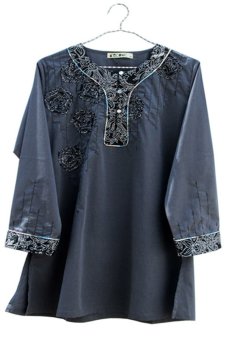 Gianni Baju Muslim Wanita BJ-006 - Grey  