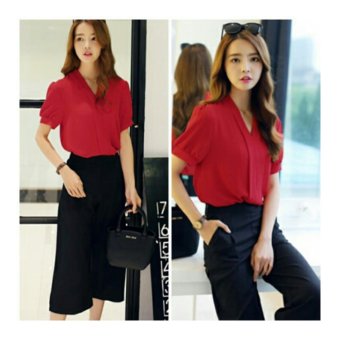 Gracestore - Jumpsuit Amora - Merah  