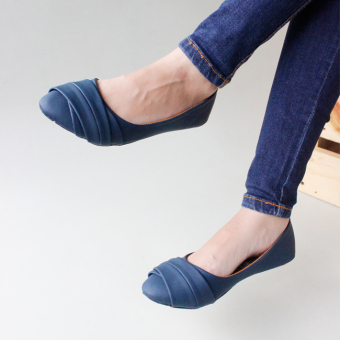 Gratica Flat Shoes AW42 - Navy  
