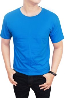 Gudang Fashion - Kaos Polos Pendek Pria O-Neck - Turkish Tua  