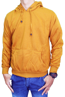 Gudang Fashion - Mens Fleece Sweaters - Orange  