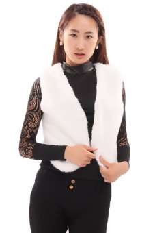 Hang-Qiao Luxurious Waistcoat (White)  