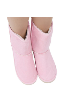 Hang-Qiao Winter Casual Boots (Pink)  