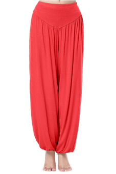 Hanyu Loose Pants Trousers Red  