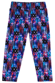 Hanyu Women Floral Leggings Seventh Pants Multicolor - Intl  