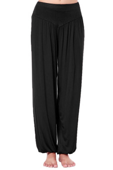 Hengsong Fashion Loose Pants Black  