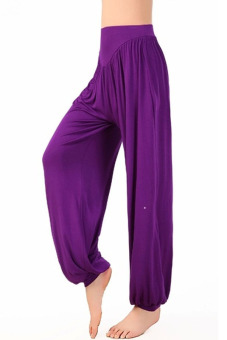 Hengsong Loose Pants Purple  
