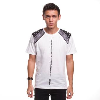 HIGH5 - Kaos Pria Illusive Zero Nine Putih White
