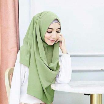 hijab instan greentea  