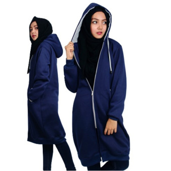 Hijacket Jaket Hijab HJ-1 "Navy-Grey"  