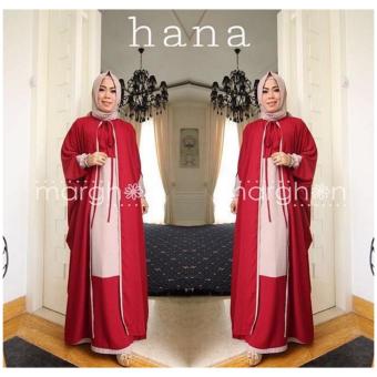 Hirani Collection - Setelan Hana - Merah  