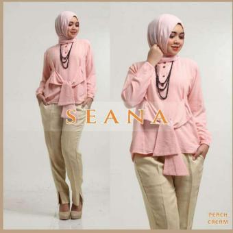 Hirani Collection - Setelan Hijab Seana - Peach  