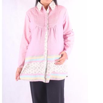 HMILL Baju Hamil Blus Hamil Kerja 1457 - Pink  