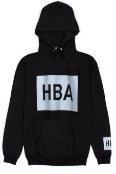 Hollic Cloth- Hoodie HBA - Hitam  