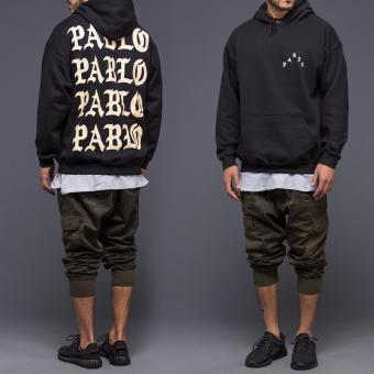 HOODIE I FILE LIKE PABLO - HITAM UNISEX  