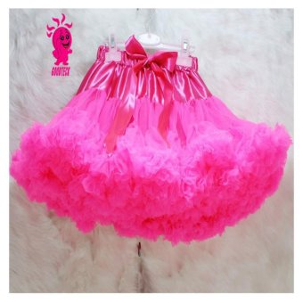 Hot Fashion Women's 50s Vintage Rockabilly Petticoat Tulle Skirts For Women Tutu Skirts?pink? - intl  