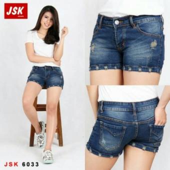 HOTPANTS RIPPED JEANS JSK 6033 ORIGINAL PRODUCT  