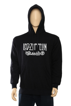 IndoClothing Hoodie Led Zeppelin - H02 - Hitam  
