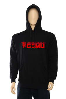 IndoClothing Hoodie Manchester United - H04 - Hitam  