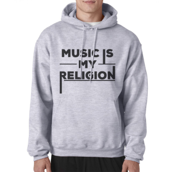 Indoclothing Hoodie Music Is My Religion - Abu-Abu Misty  