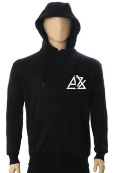 IndoClothing Zipper Hoodie Avenged Sevenfold - Z01 - Hitam  