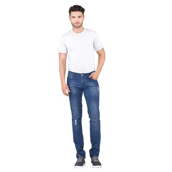Inficlo Celana Panjang Pria Bahan Jeans Stretch - SLX 134  