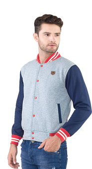 Inficlo Hoodie Pria (Couple) - Casual & Sporty SLCx351 Abu Navy  