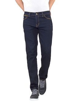 Inficlo SLX 517 Celana Jeans Casual Pria - Jeans Strech - Cool (Hitam)  