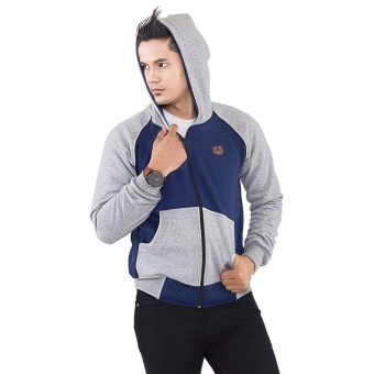 Inficlo Sweater Pria Westbrook SGU 857 - Abu  