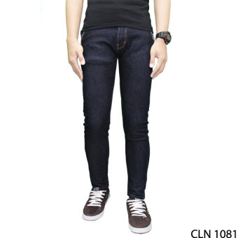 Ispro Random House Celana Jeans Skiny-Slimfit Pria Premium Birudongker - Blueblack Best seller  