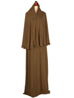 Iyesh HEIN3908 - 023908 Maxi Jamillah Bergo - coklat  