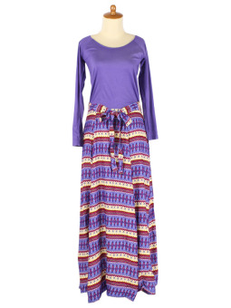 Iyesh HEMIM349 - M349 Maxi Baleto Tribal - Ungu  