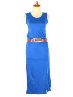 Iyesh HENN0230 - 10230 Dress Zipper - Biru  