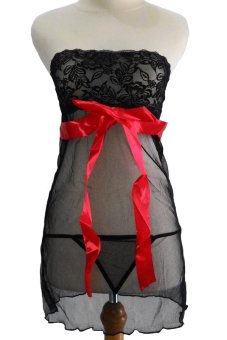 Jakarta Lingerie JLC348 Black Babydoll Sexy  