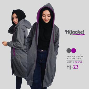 Jaket Hijab Hijacket Wanita Misty Purple  