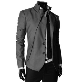 Jas Pria - Grey Blazer Style Mens - Onfirecloth  