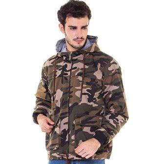 Java Seven ISL 980 Jaket Parka Army Pria Twill Bagus (Army)  