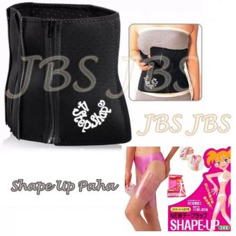 JBS 4 Step - Korset - Shape Up Sauna Wrap Thigh - Plastik Sauna Pengecil Paha  