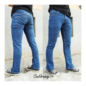 Jeans denim cutbray -bluewash  