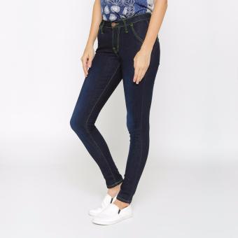 Jeans , DI - 80 - Blue Velvet Skinny Jeans, celana panjang casual, celana panjang denim  