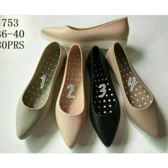 Jelly Shoes Model Heels / hak berkualitas Import  