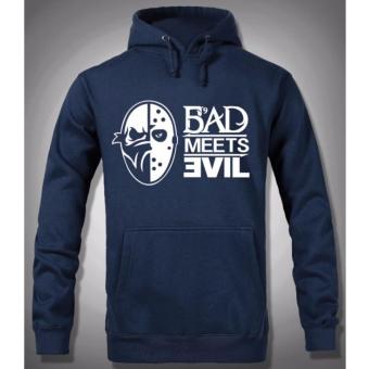 JersiClothing Hoodie Bad Meets Evil - Navy Blue  