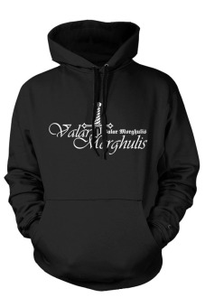 JersiClothing Hoodie Valar Morghulis - Hitam  