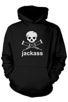 JersiClothing Unisex Hoodie Jackass - Hitam  