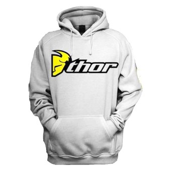 JersiClothing Unisex Hoodie THOR 01 - Abu-abu  