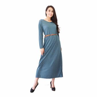 Jfashion New Long Dress Maxi Simpel Elegan - Cassandra Abu  